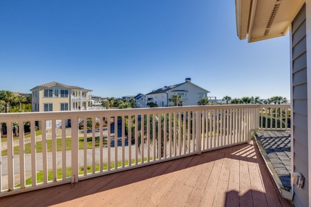 Your second story deck offers incredible views of the ocean