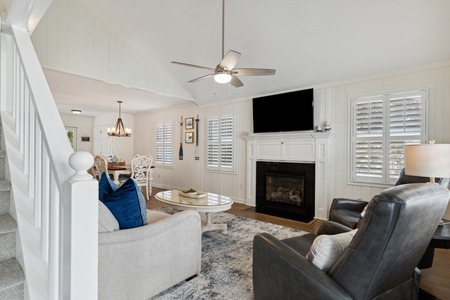 Enter the home to your cozy living space