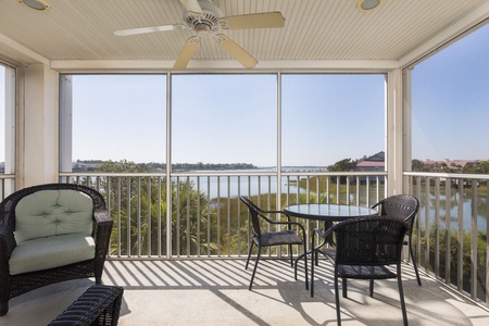 Screened porch