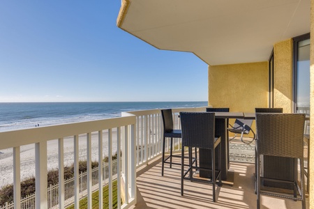 Oceanfront Balcony