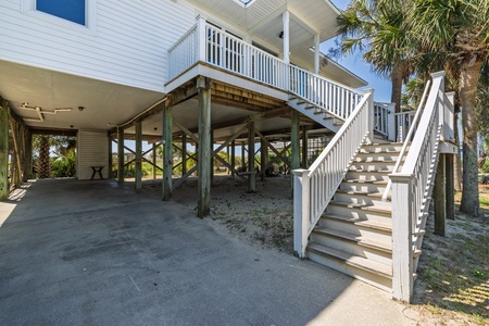 Step up to your elevated front porch