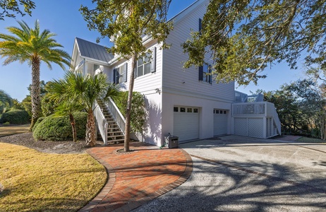 Parking is available in the garage, and a maximum of two cars are permitted in the driveway.