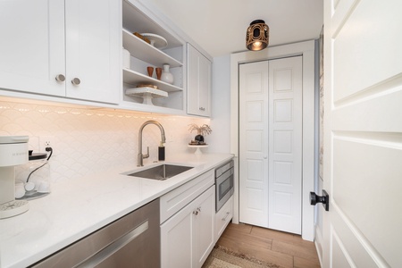 Your butler's pantry comes with a second dishwasher