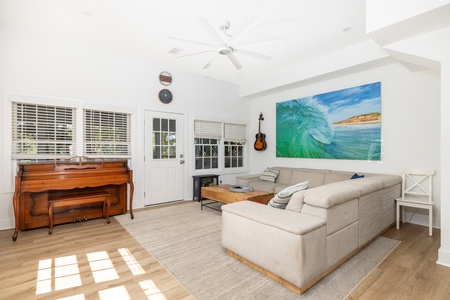 Your comfy living room is perfect for relaxing