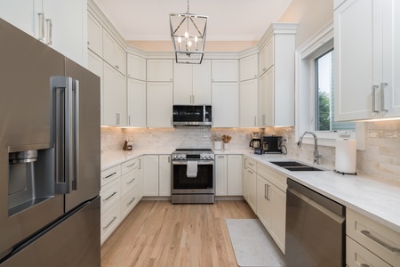 This newly renovated kitchen is a dream!