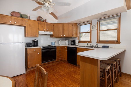 Second floor kitchen