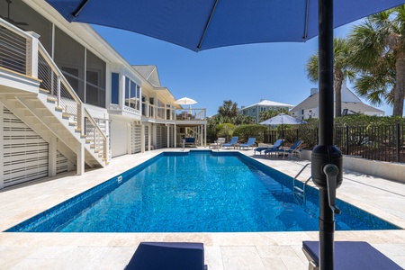 Your private pool is the perfect place to spend an afternoon with the family