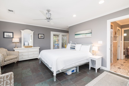 The Blue Pelican | Master Bedroom