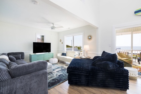 Oceanfront Living Room