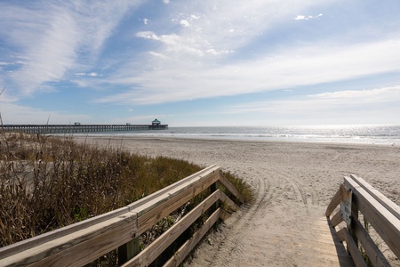 beach walkway