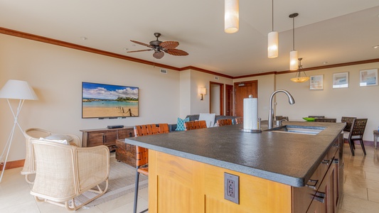 Experience cheerful island vibes at Ko Olina Beach Villas O425, your perfect getaway.