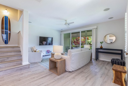 Airy interiors with floor-to-ceiling windows