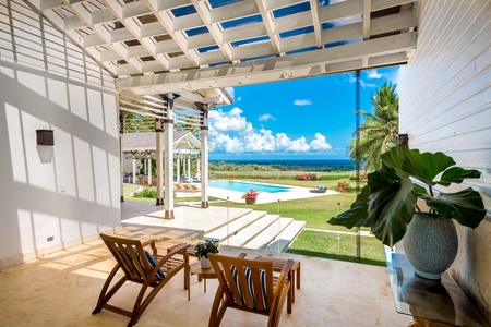 A perfect spot for enjoying the vast landscape and ocean views.