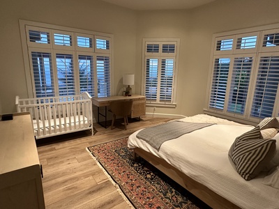 Take in the views from the many windows in the second bedroom.