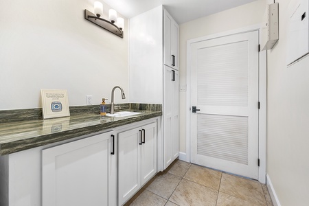 Upgraded laundry room