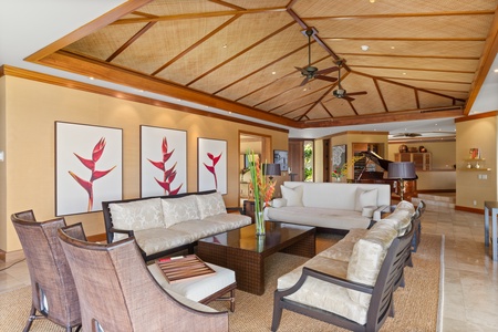 This property comes with complimentary use of two 4-seater golf carts.