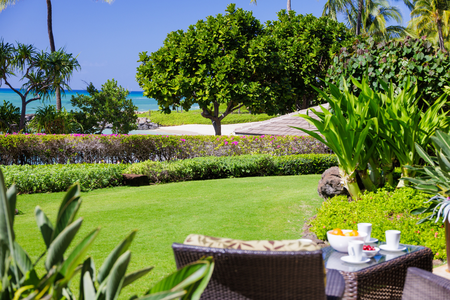 Tropical gardens, pacific breezes and tranquil beaches await you at Ko Olina Resort.