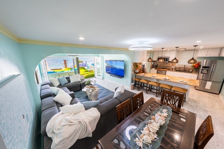 Open-concept living with panoramic ocean views and relaxed coastal comfort.