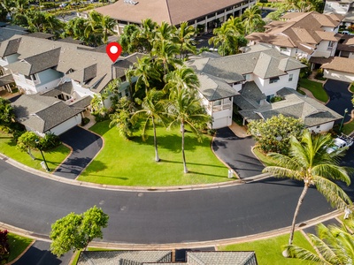 Another aerial view of the neighborhood.