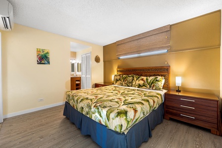 Bedroom featuring King sized bed