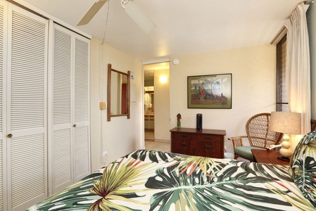 One bedroom unit with plenty of closet space