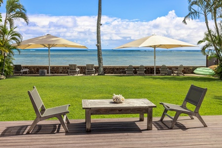 Launch a kayak steps from your backyard into calm Maunalua Bay.