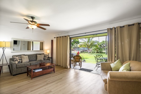 Serve up some fun on the on-site tennis courts at Koa Resort.