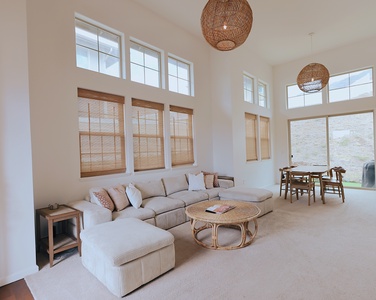 Enjoy laid-back living with soft seating, natural light, and views that soothe the soul.