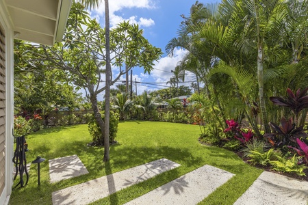 Professional natural landscaping is a tropical dream