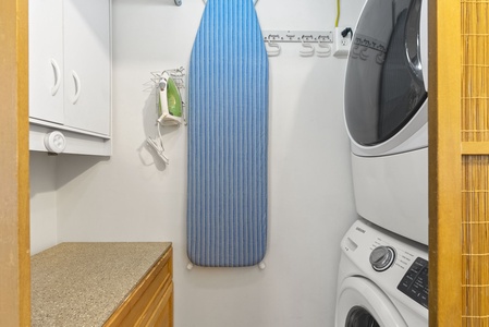 Traveling with a group? Two full washer/dryer sets make extended stays even more convenient.
