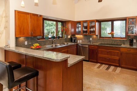 Great room with plenty of lounging area and views galore