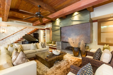 Unwind in the inviting family room, designed for conversation, relaxation, and quiet evenings together.