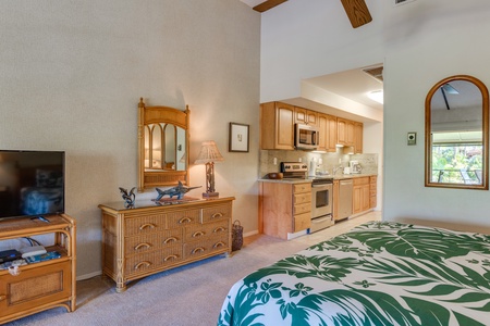 Stay cool and comfortable with central air conditioning throughout the unit.