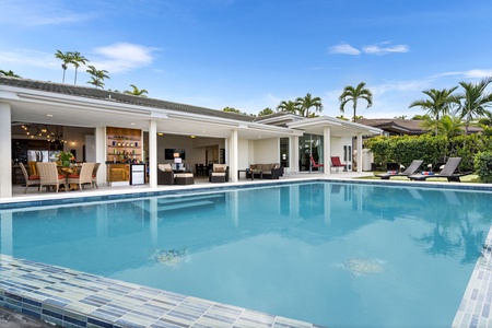 A luxurious swim with a view—soak up the sun in your own private piece of paradise.
