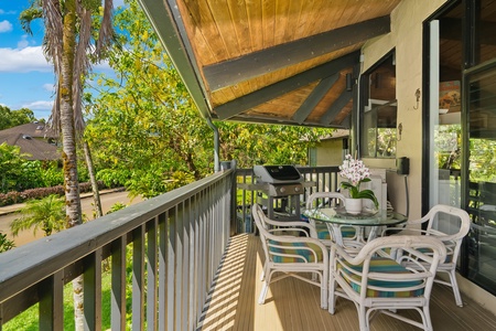 Afternoons stretch out on the shaded lanai, trees pressing in on every side.