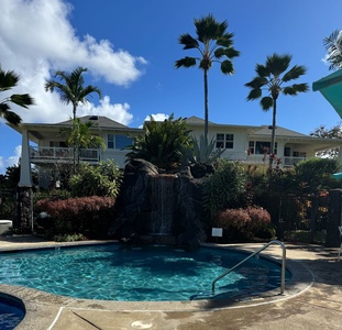 Relax by the pool.