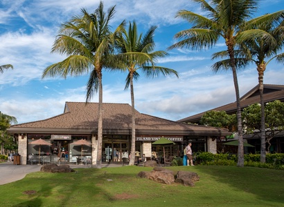 A peaceful day for a stroll through the island shops.