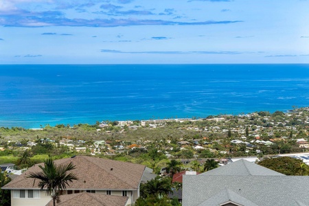 Enjoy the ocean views from the lanai.