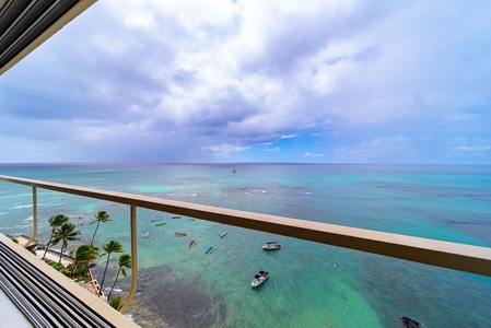 Stunning ocean views from your private balcony—perfect for sunrise coffee or sunset relaxation.