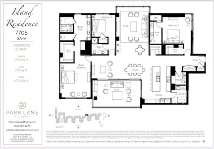 Park Lane Sky Resort Floor Plan