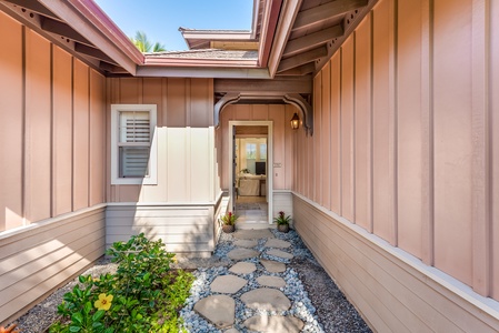 Entry to your Vacation Home.