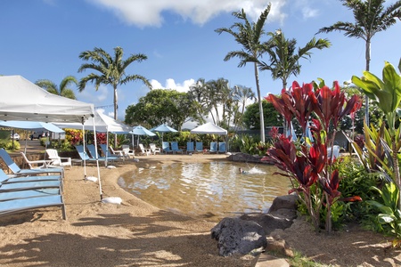 The lagoon at Poipu Beach Athletic Club