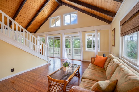Your Big Island getaway begins here, with a private pool and tropical gardens.