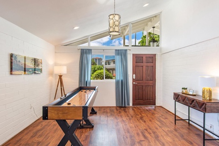 Enjoy the beautiful sunsets from the covered lanai, where open-air living meets stunning marina views.