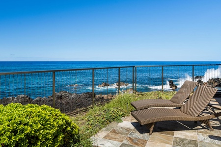 Lounge beside the lava-rock shoreline and let the rhythm of the waves set the pace for your day.