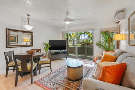 Enjoy the bright open floor plan of your recently remodeled home away from home!