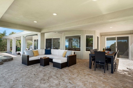 A perfect spot for making memories—gather in comfort with views and fresh island air.