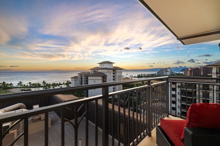 Enjoy your morning coffee on the lanai with a view.