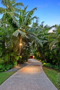 Twilight Garden Path