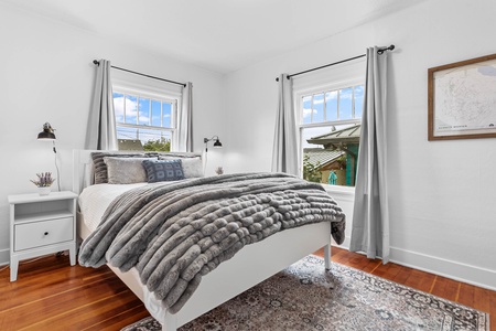 Relax and recharge in this thoughtfully styled living space—ideal for cozy mornings or movie nights with the whole crew.